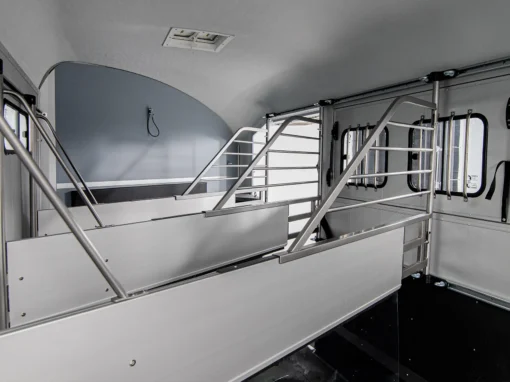 Slider-option-inox-partition Extra telescopic or 2-part partition